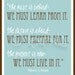 INSPIRATIONAL Art QUOTE - Past, Present and Future - Print - 8x10 - LDS quote - Thomas S. Monson
