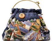 Minnesota Bag Blue Postcard Print