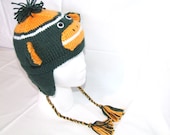 Sock Monkey Hat in professional and college team colors