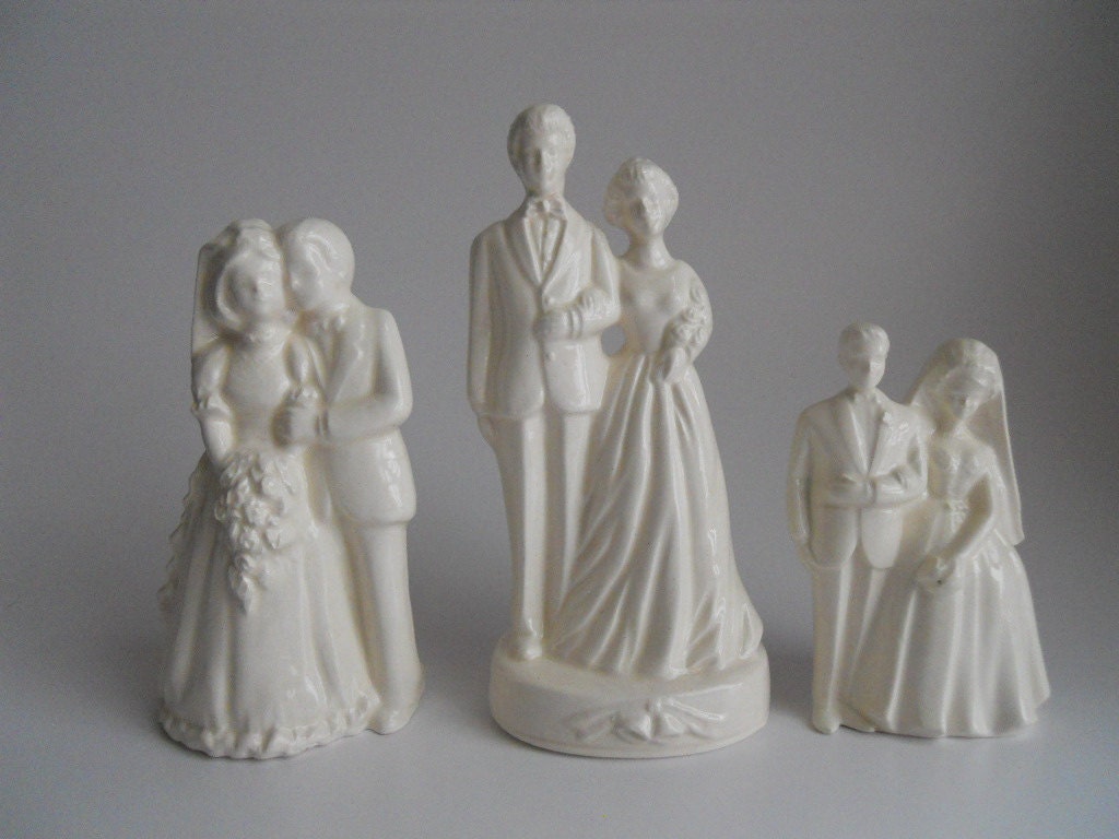 Totally Human Wedding Cake Topper