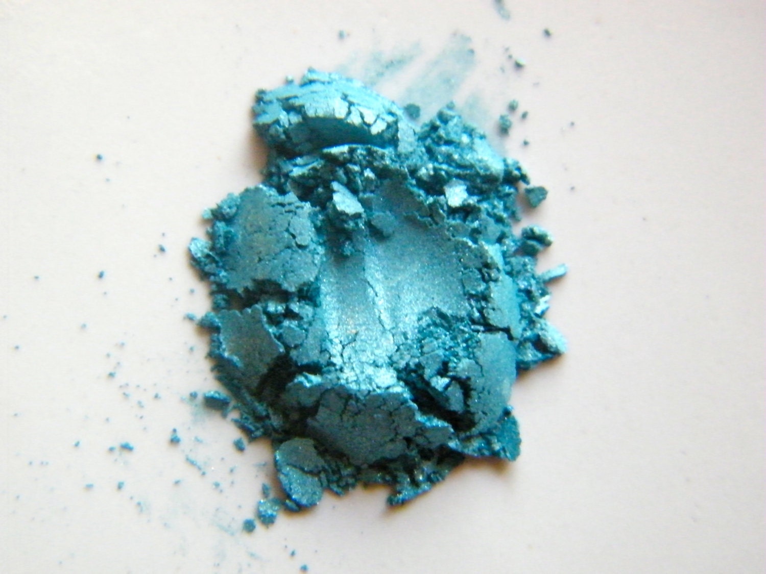 Peacock Mineral Eyeshadow - Blue Eyeshadow - Vegan Eyeshadow