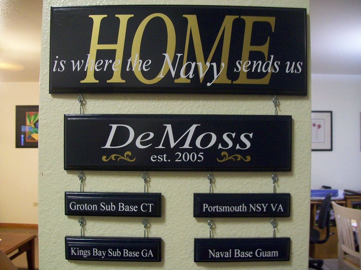Home is where the Air Force sends us sign