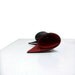 Black and red bow Shoe Clips handmade in Italy