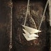 south necklace in sterling silver