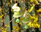 Pierced Earrings Bunny in the Grass