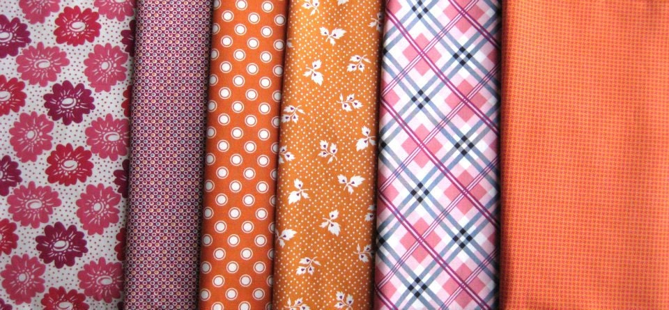 12 FQ Complete Set of Aunt Edna by Denyse Schmidt