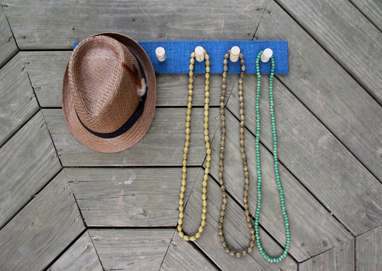 CLEARANCE Denim Sea Jewelry Wall Rack