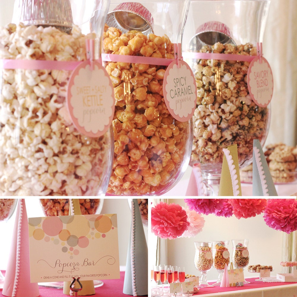 Baby Shower - "Ready to Pop"- Partie Kit