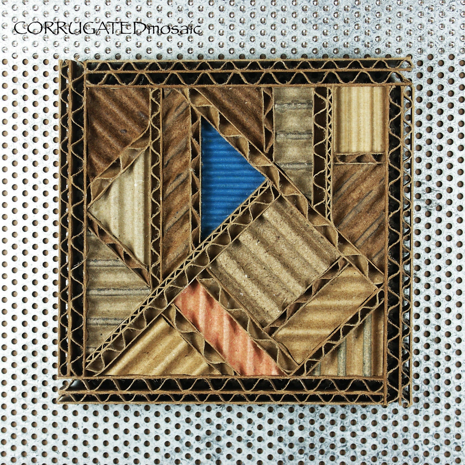 Abstract  Magnet with Turquoise M8
