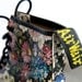 SALE Size 9 Floral Doc Marten's Boots 90's grunge