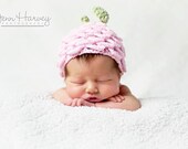 Dainty Flower Hat - Crocodile Stitch - You Pick the Color
