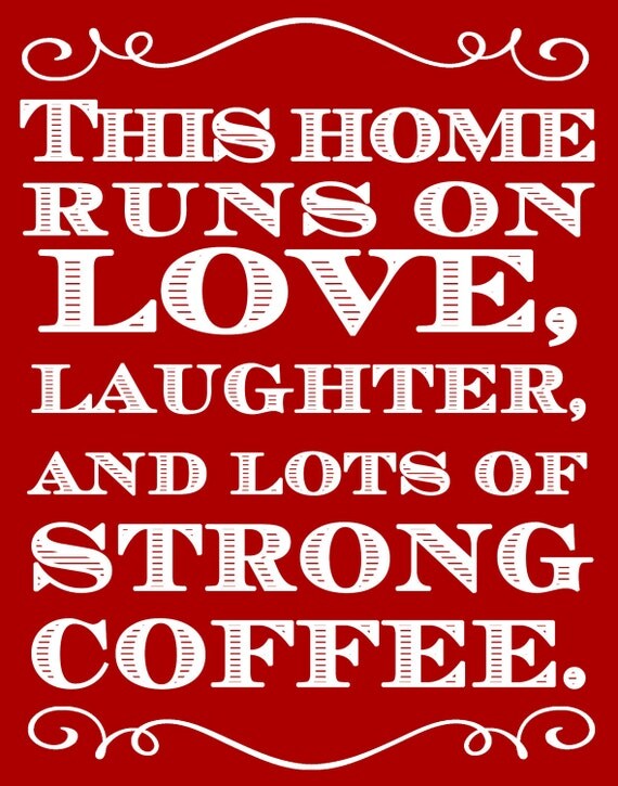 Reserved Listing for SabrinaClever, Barn Red Coffee Prints