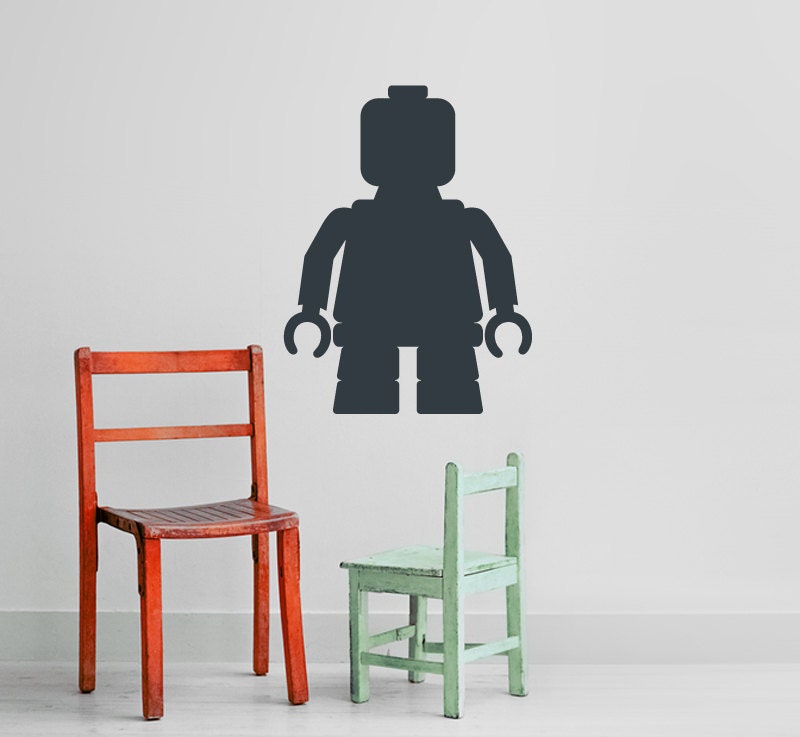 Brickman Vinyl Chalkboard Wall Decal for Baby, Kids, Childrens Room