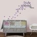 Cherry Blossom Branch Vinyl Wall Decal for Nursery, Kids, Childrens Room, Living Room, Bedroom