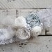 something borrowed, something blue vintage wedding garter