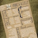 Rustic Vintage Wedding Program