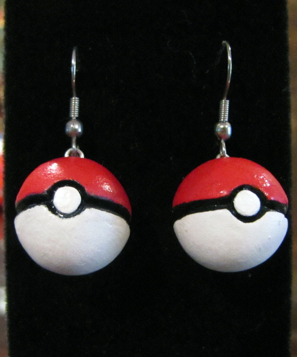 Pokeball Earrings
