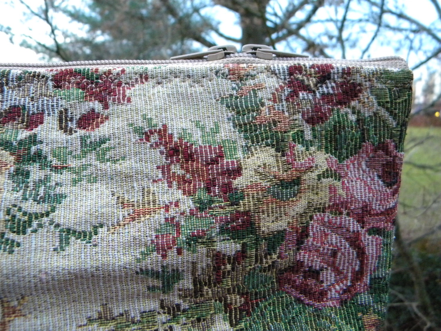 SALE - Rosey Garden Statement Clutch