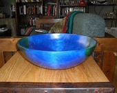 Decorative wooden bowl