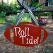 Alabama Roll Tide Football Wall Hanging