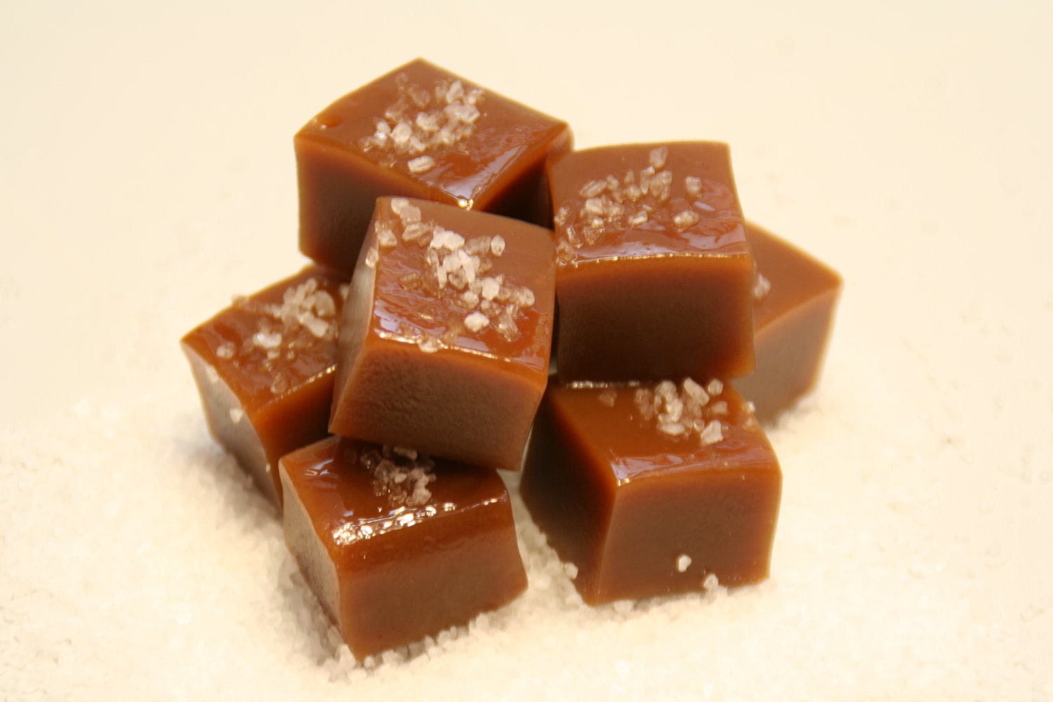 4 lbs Handmade Fleur de Sel salted caramels