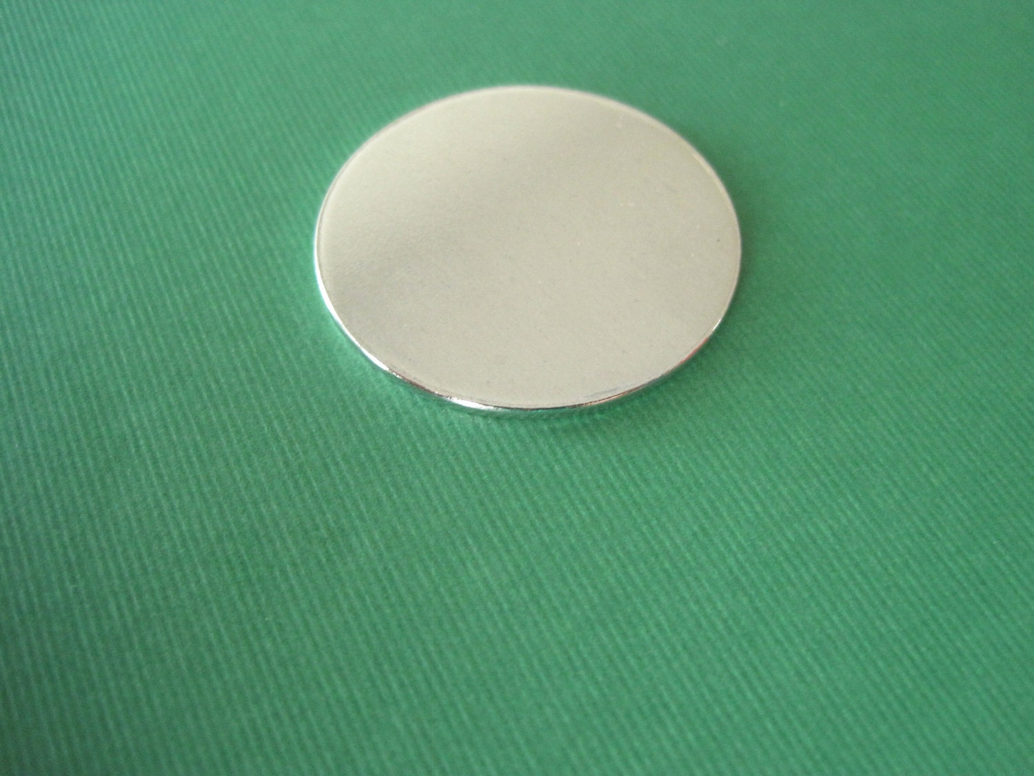 QTY 20 Metal circle disk blank for stamping 14 Gauge pure Aluminum 1/2 inch circle QTY 20