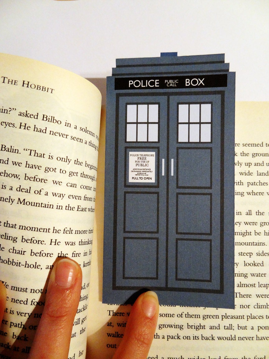 Police Box Bookmark