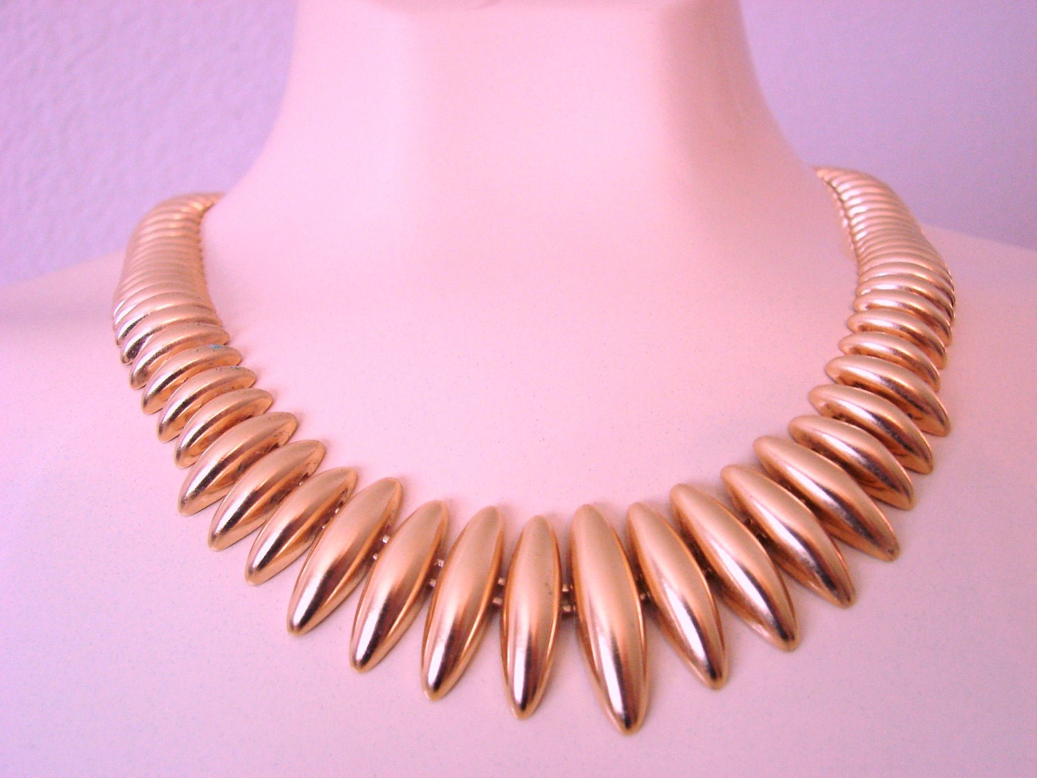 MONET GP Flexible Link Vintage Necklace