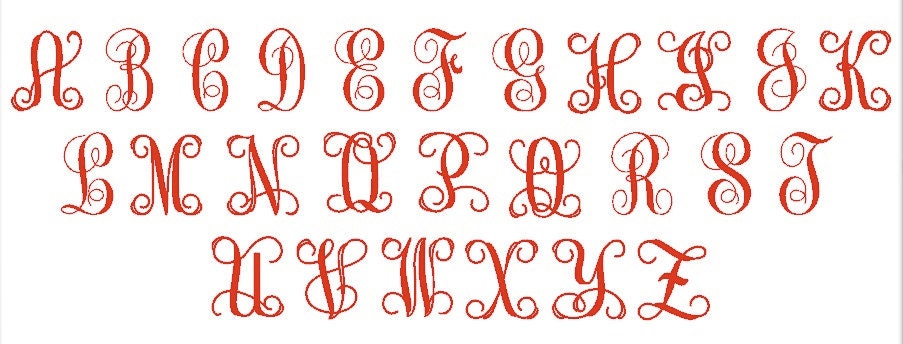 Wooden Family or Individual Initial Monogram Door Decor