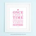 Little Princess Nursery Print - DIY - Personalized - Baby Gift - Printable