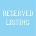 20 reserved Bridesmaids Luncheon Invites for Joy
