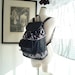 Patchwork Leather Backpack with Southwestern Details