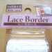 One and a Half Yards of Delicate Japanese Paper Lace Border Sticker