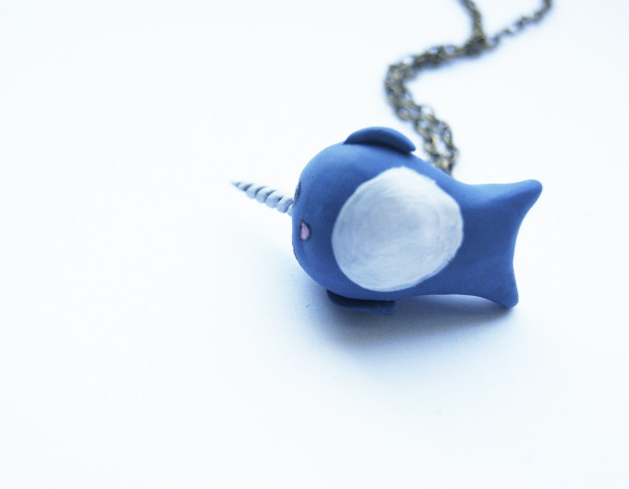 Lucy the Narwhal Necklace