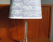 Nippon Wave Oval Clip-on Lamp Shade