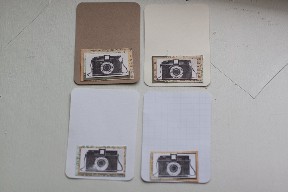 Captured Moments Camera Journal Card Project Life