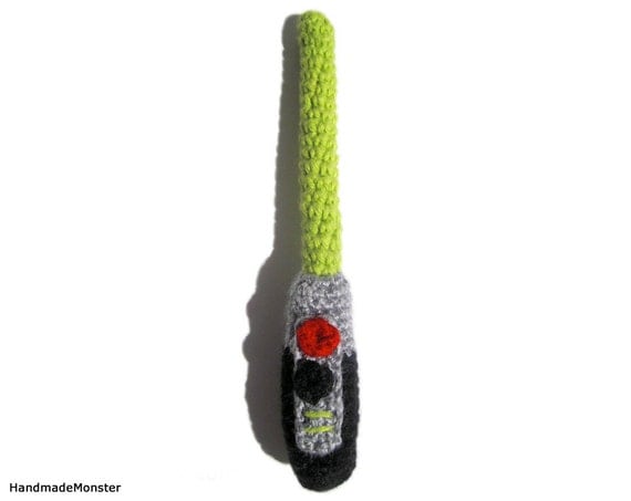 JEDI BABY RATTLE lightsaber yoda luke skywalker green baby star wars inspired plush toy laser sword geekery