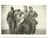 WEDGIE 1940's Soldiers Goofing for the Camera