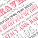 Pink and Grey Baby Shower Invitation - digital file
