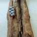 Reserved for Christine Split driftwood woman with stones