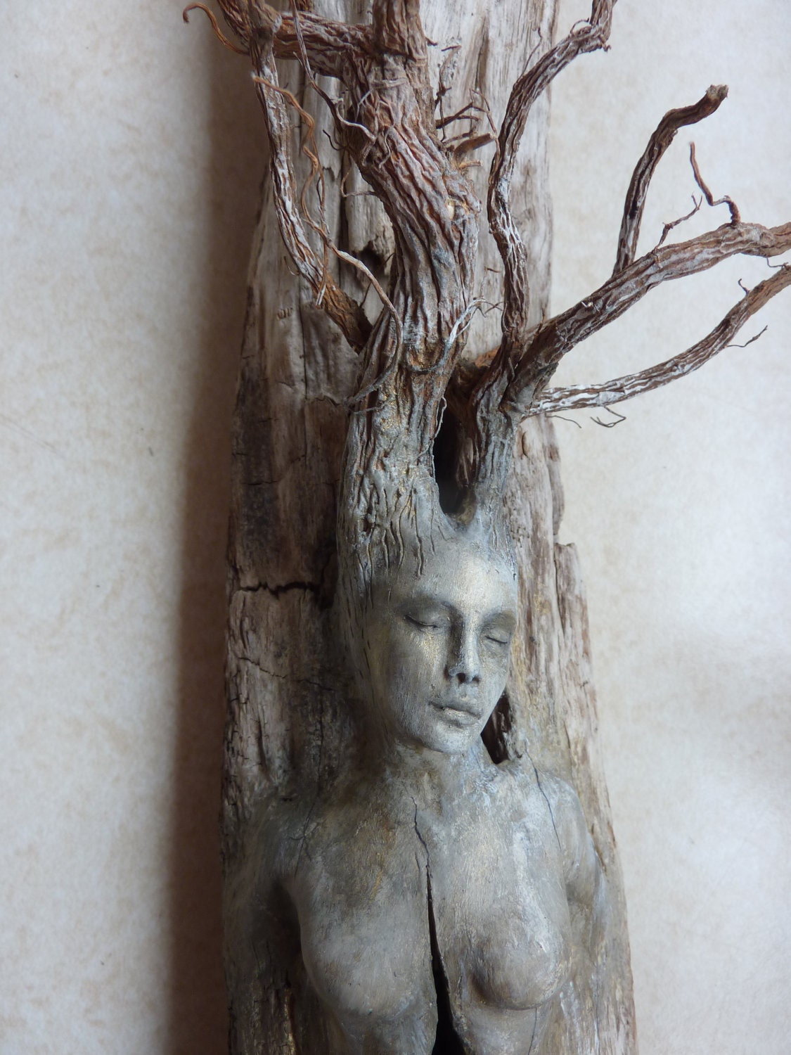 Spirit Tree Woman with Stones