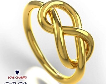 Infinity Ring 14K Gold