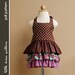 Brandy Dress - PDF Pattern - Size 12 months to 8 years old and tutorial.