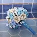 Custom Paper Flower Wedding Bouquet seen on Style Me Pretty