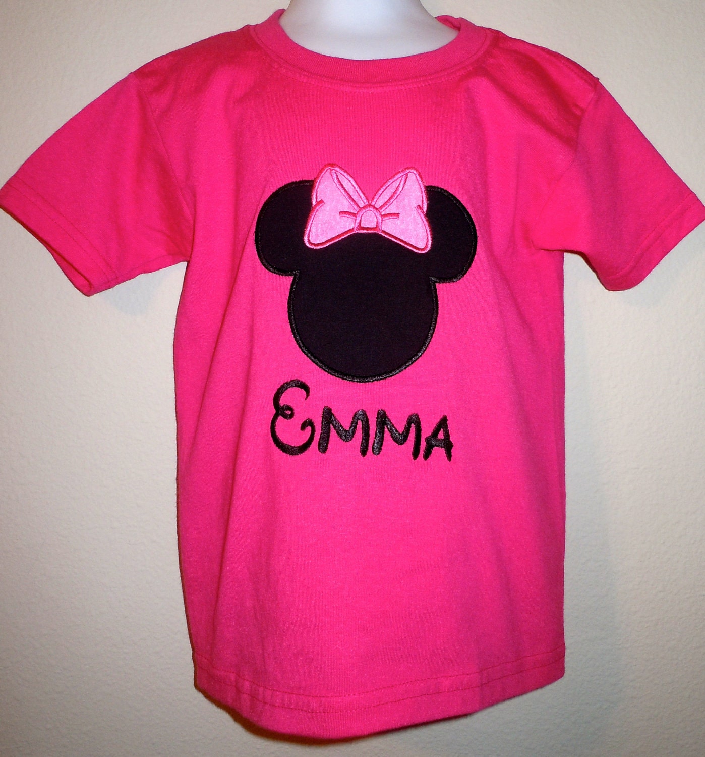 Minnie Mouse Applique Shirt