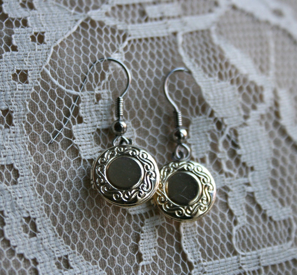 Sweet Little Locket Earrings