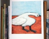 Good for the Goose - art print - folk modern animal art