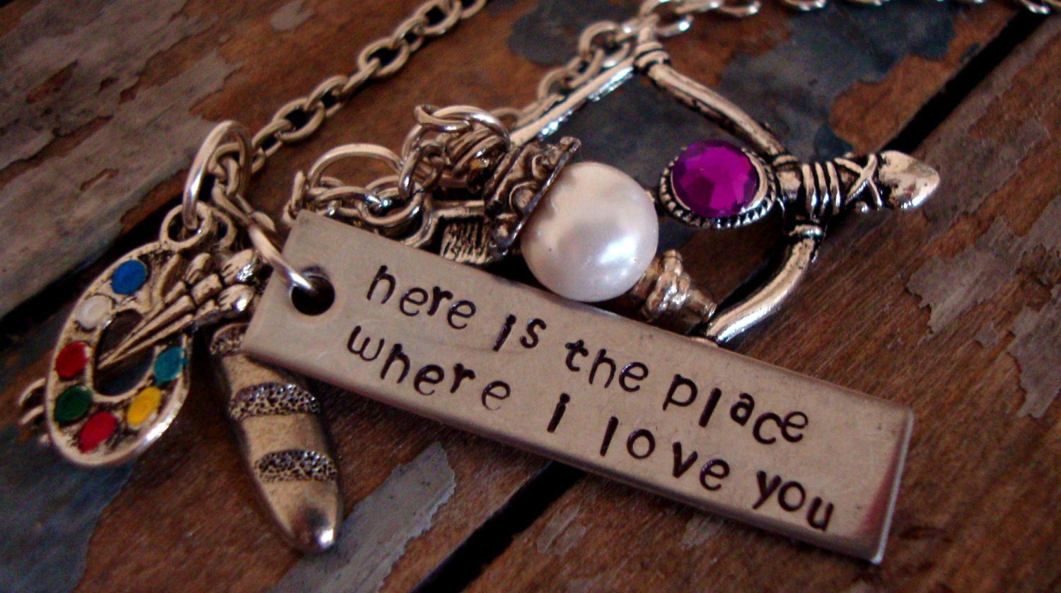 Inspired Peeta & Katniss Necklace