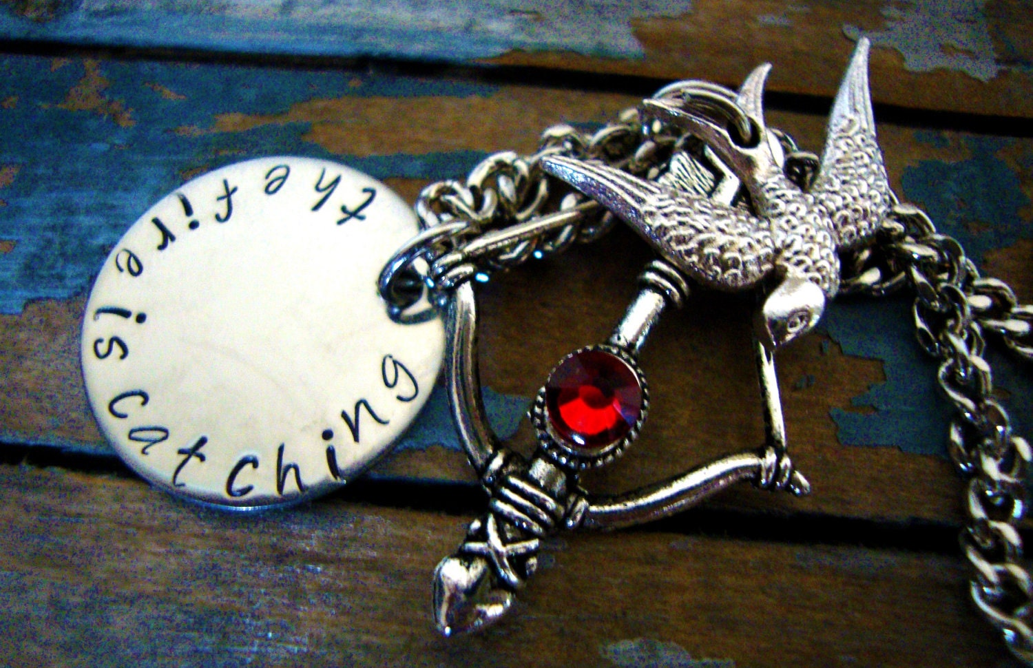 The Fire Is Catching Necklace