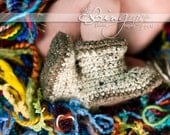 Crochet Baby Owl Boots